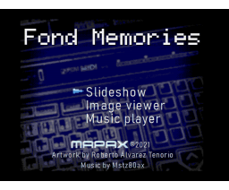 Fond Memories (2021, MSX2, Mapax)