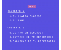 Selva de Letras (1985, MSX, Anaya Multimedia, Vifi International)