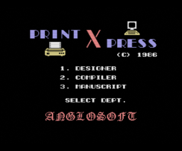 Print-X-Press (1986, MSX, Anglosoft)