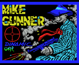 Mike Gunner (Gunstick version) (1988, MSX, Dinamic)