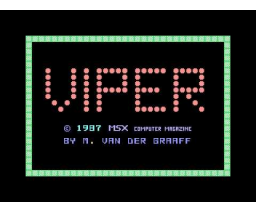 Viper (1987, MSX, Martin van der Graaff)
