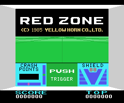 Red Zone (1985, MSX, Yellow Horn)