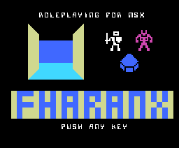 Fharanx (1985, MSX, ENIX)