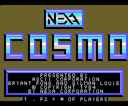 Captain Cosmo (1984, MSX, NEXA)