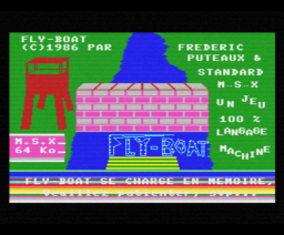 Fly-boat (1986, MSX, MSX2, Standard MSX)