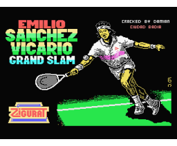 Emilio Sánchez Vicario Grand Slam (1989, MSX, Zigurat)
