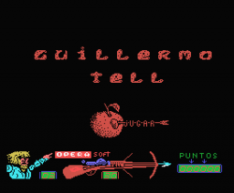 Guillermo Tell  (Gunstick version) (1989, MSX, Opera Soft)
