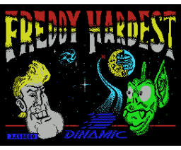 Freddy Hardest (1987, MSX, MSX2, Dinamic)