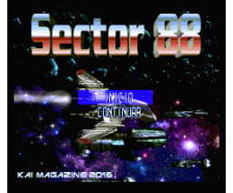 Sector 88 (2016, MSX2, MSX2+, Turbo-R, Kai Magazine)