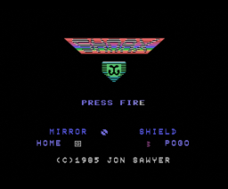 Shnax (1985, MSX, Jon Sawyer)