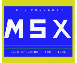 MSX Software Nº5 (1986, MSX, Grupo de Trabajo Software (G.T.S.))