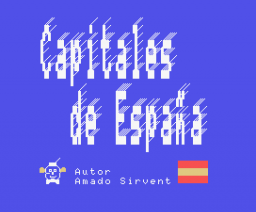 Capitales de España (1987, MSX, Q.L.S.)