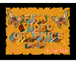 Final Video Graphics (1992, MSX2, Juan Salas)