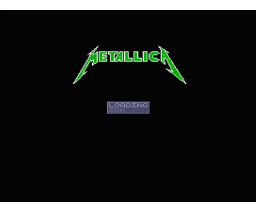 Metallica demo (1992, MSX2, Soksoft)