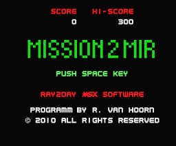 Mission2Mir (2010, MSX, Ray2Day)