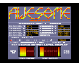 Awesome Compilation Disk #5 (1991, MSX2, Moonsoft)