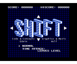 Shift (2009, MSX2, Infinite)