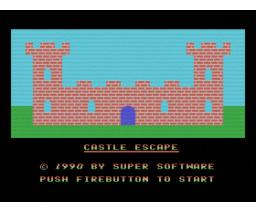 Castle Escape (1990, MSX, Super Software)