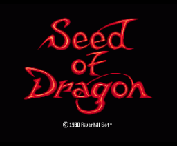 Seed of Dragon (1990, Turbo-R, Riverhill Soft Inc.)