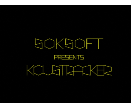 Koustracker (1993, MSX2, Soksoft)
