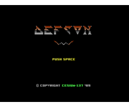 Defcon (1987, MSX2, Cesium-137)