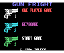 Gun Fright (1986, MSX, Ultimate Play The Game)
