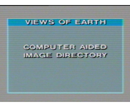 SpaceDisc Vol. 5 Views of Earth  (1986, MSX, LaserDisc Corporation)
