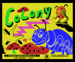Colony (1987, MSX, Mastertronic)