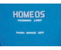 Home OS (1987, MSX, Konami)