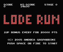 Lode Run (2005, MSX, AG Software)