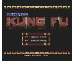 Oniric Kung Fu (2016, MSX2, MSX2+, Turbo-R, Oniric Factor)