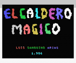 El Caldero Mágico (1986, MSX, Grupo de Trabajo Software (G.T.S.))