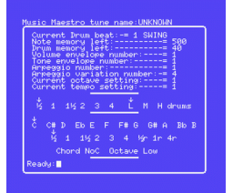 Music Maestro (1985, MSX, S. Jones, Paul Midcalf, B. Rogers)