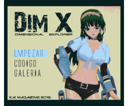 Dim X - Dimensional Explorer (2016, MSX2, MSX2+, Turbo-R, Kai Magazine)