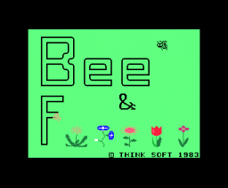Bee & Flower (1983, MSX, Compile)