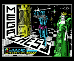 Mega Chess (1988, MSX, Genesis Soft, Iber Soft)