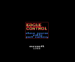 Eagle Control (1988, MSX, Eurosoft)