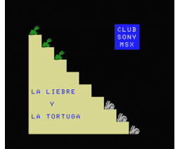 Liebre y Tortuga (1985, MSX, Club Sony MSX)