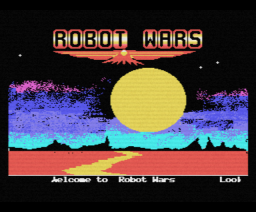 Robot Wars (1986, MSX, The Bytebusters)
