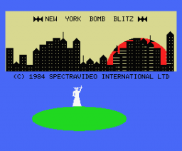 New York Bomb Blitz (1984, MSX, Spectravideo (SVI))