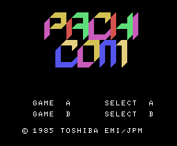Pachicom (1985, MSX, J.P.M.)