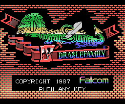 Dragon Slayer IV - Drasle Family (1988, MSX, Falcom)