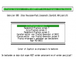Fractal Generator (MSX2, J. Meuwissen)