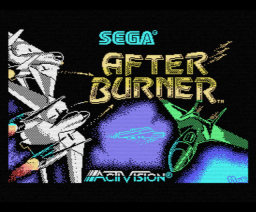 After Burner (1988, MSX, SEGA)
