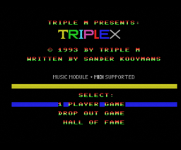 Triplex (1993, MSX2, Triple M)