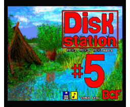 BCF Disk Station #5 (1991, MSX2, BCF)