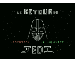 La Retour du Jedi (1986, MSX, Parisy)