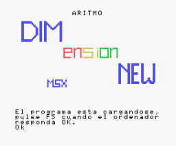 Aritmo (1985, MSX, DIMensionNEW)
