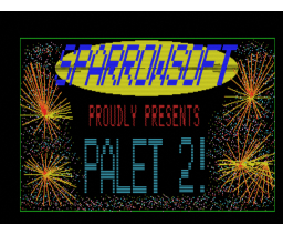 MSX-2 Palet (1987, MSX2, Sparrowsoft)