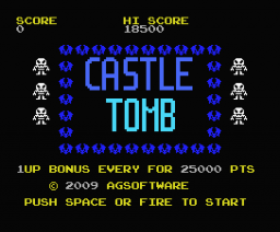 Castle Tomb (2009, MSX, AG Software)